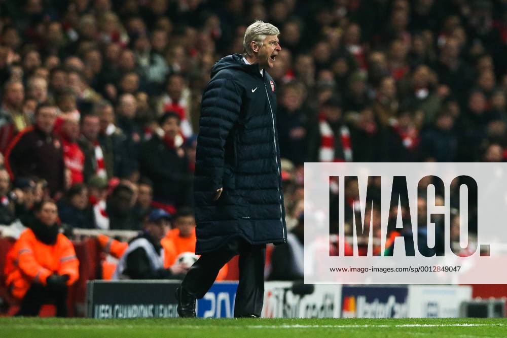 Football - 2012 2013 Champions League - Round of 16, First Leg: Arsenal vs. Bayern Munich Manager of Arsenal Arsene Wenger at the Emirates Stadium, London