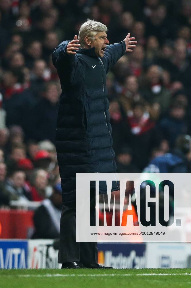 Football - 2012 2013 Champions League - Round of 16, First Leg: Arsenal vs. Bayern Munich Manager of Arsenal Arsene Wenger at the Emirates Stadium, London