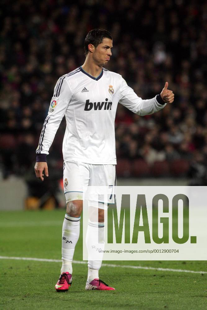 Copa del Rey. FC Barcelona vs Real Madrid.Cristiano Ronaldo.