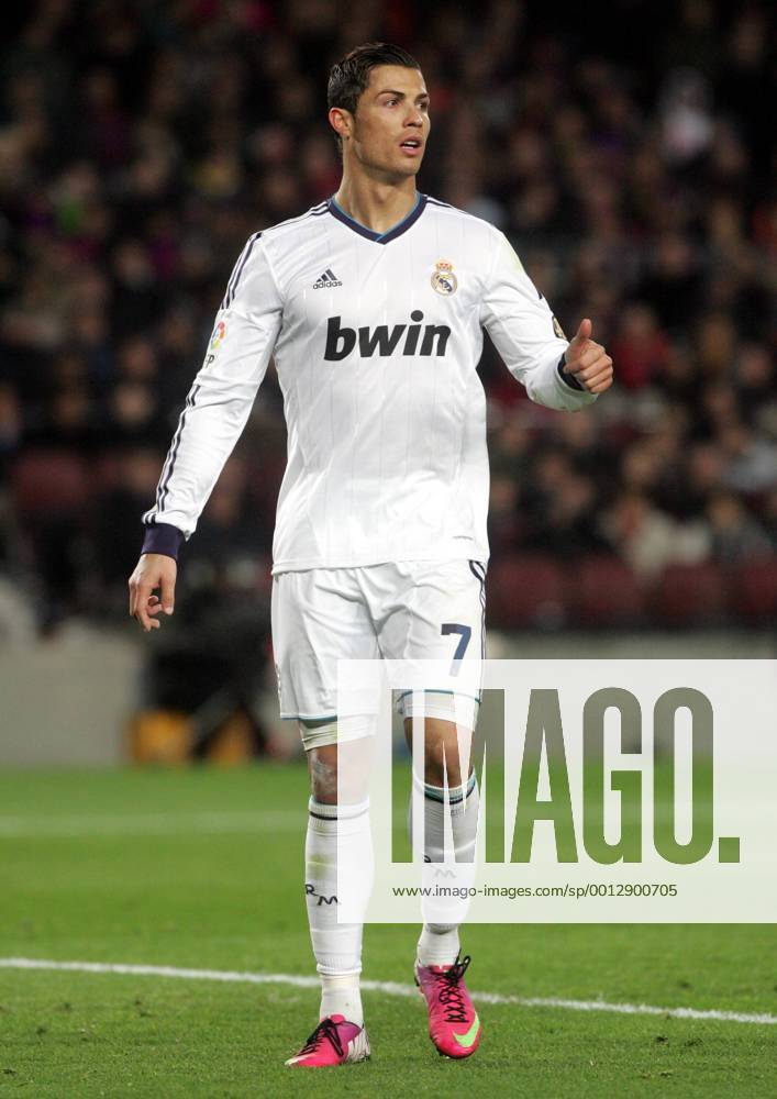 Copa del Rey. FC Barcelona vs Real Madrid. Cristiano Ronaldo.