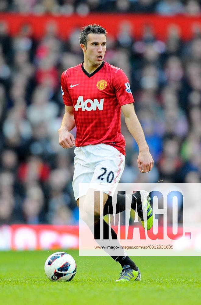 Robin van Persie of Manchester United - Barclays Premier League - Manchester Utd ManU vs Norwich City - Old Trafford Stadium - Manchester - 02 03 13 - .