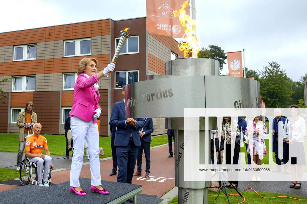 Arnhem Princess Margriet attend the opening of the photo exhibition about Paralympic sport in Arnhem. The exhibition is a gift from the province of Gelderland and the city of Arnhem in honor of the 50th anniversary of sports center Papendal. Â