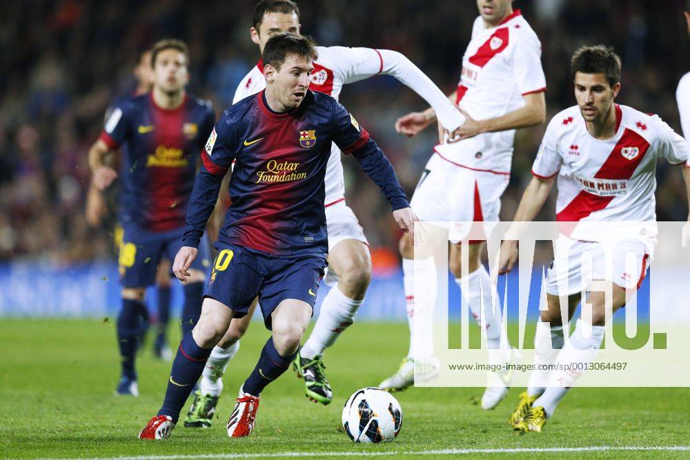 Lionel Messi (Barcelona), MARCH 17, 2013 - Football Soccer : Spanish Liga Espanola match between FC Barcelona (Barca) 3-1 Rayo Vallecano at Camp Nou stadium in Barcelona, Spain. (oqma009562)