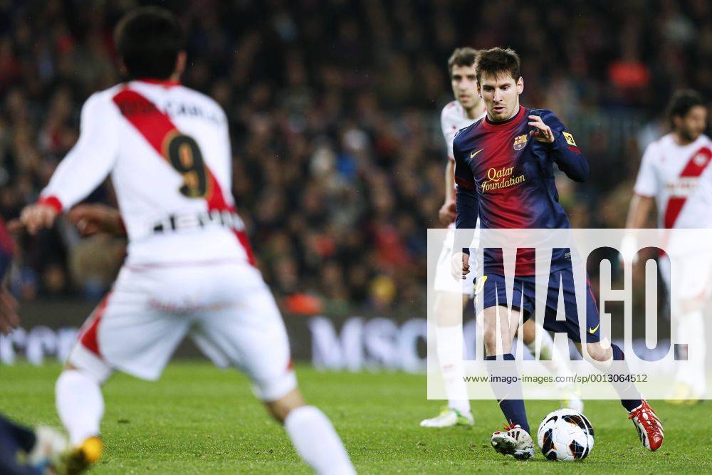 Lionel Messi (Barcelona), MARCH 17, 2013 - Football Soccer : Spanish Liga Espanola match between FC Barcelona (Barca) 3-1 Rayo Vallecano at Camp Nou stadium in Barcelona, Spain. (oqma009577)