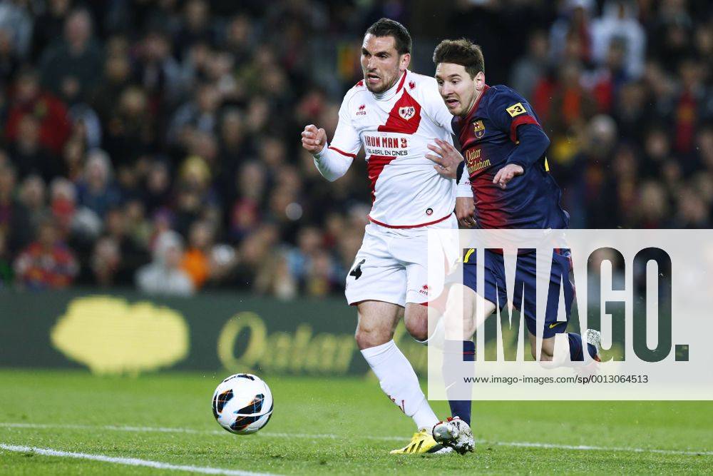 Lionel Messi (Barcelona), MARCH 17, 2013 - Football Soccer : Spanish Liga Espanola match between FC Barcelona (Barca) 3-1 Rayo Vallecano at Camp Nou stadium in Barcelona, Spain. (oqma009578)