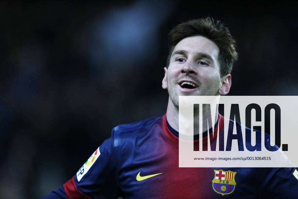 Lionel Messi (Barcelona), MARCH 17, 2013 - Football Soccer : Spanish Liga Espanola match between FC Barcelona (Barca) 3-1 Rayo Vallecano at Camp Nou stadium in Barcelona, Spain. (oqma009580)