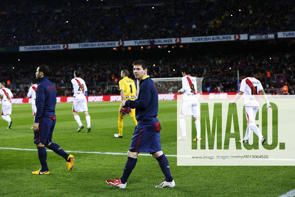 Lionel Messi (Barcelona), MARCH 17, 2013 - Football Soccer : Spanish Liga Espanola match between FC Barcelona (Barca) 3-1 Rayo Vallecano at Camp Nou stadium in Barcelona, Spain. (oqma009585)