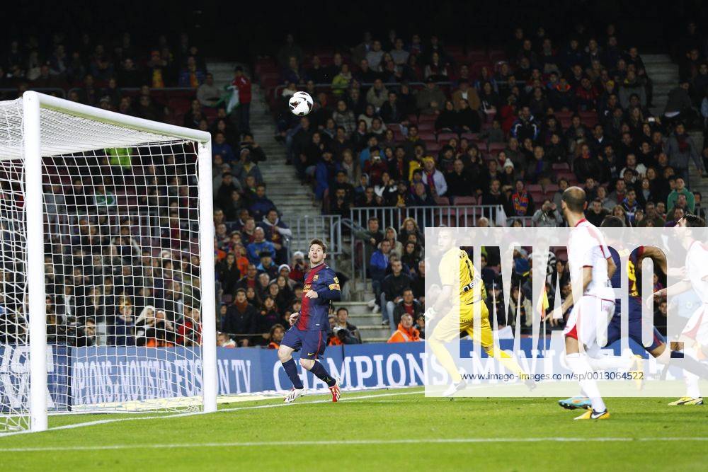 Lionel Messi (Barcelona), MARCH 17, 2013 - Football Soccer : Spanish Liga Espanola match between FC Barcelona (Barca) 3-1 Rayo Vallecano at Camp Nou stadium in Barcelona, Spain. (oqma009590)
