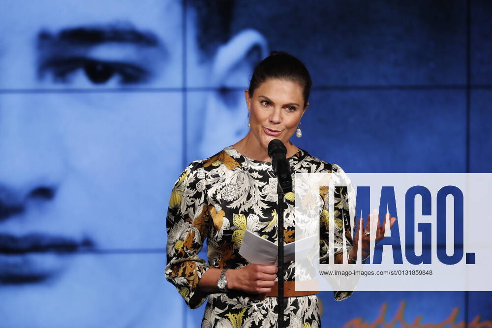 Crown Princess Victoria at the Raoul Wallenberg Prize 2021 at Wallmans Salonger in Stockholm, Sweden on August 27, 2021 Photo Christine Olsson TT code 10430 Stockholm Sweden ROY