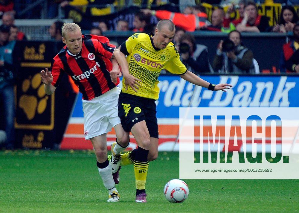 1.Bundesliga, Borussia Dortmund - Eintracht Frankfurt v.l. Sebastian Rode (Eintracht Frankfurt), Kevin Großkreutz (Borussia Dortmund)