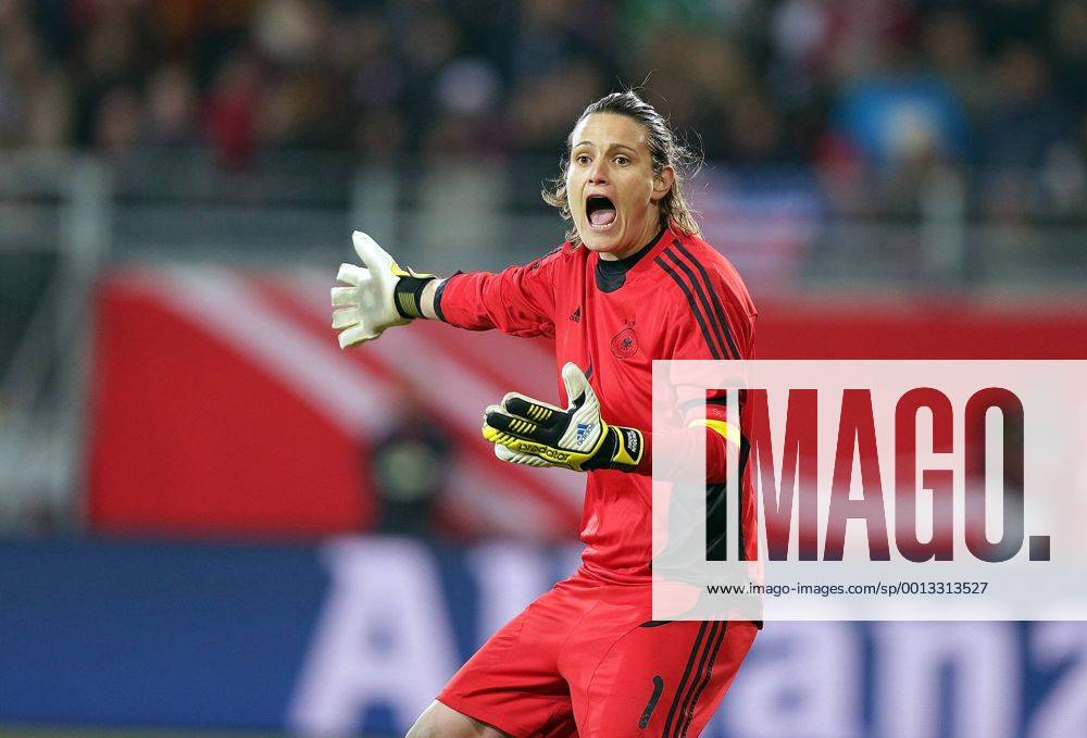 Freundschaftsspiel, Deutschland - USA, Nadine Angerer (Deutschland), Freisteller.