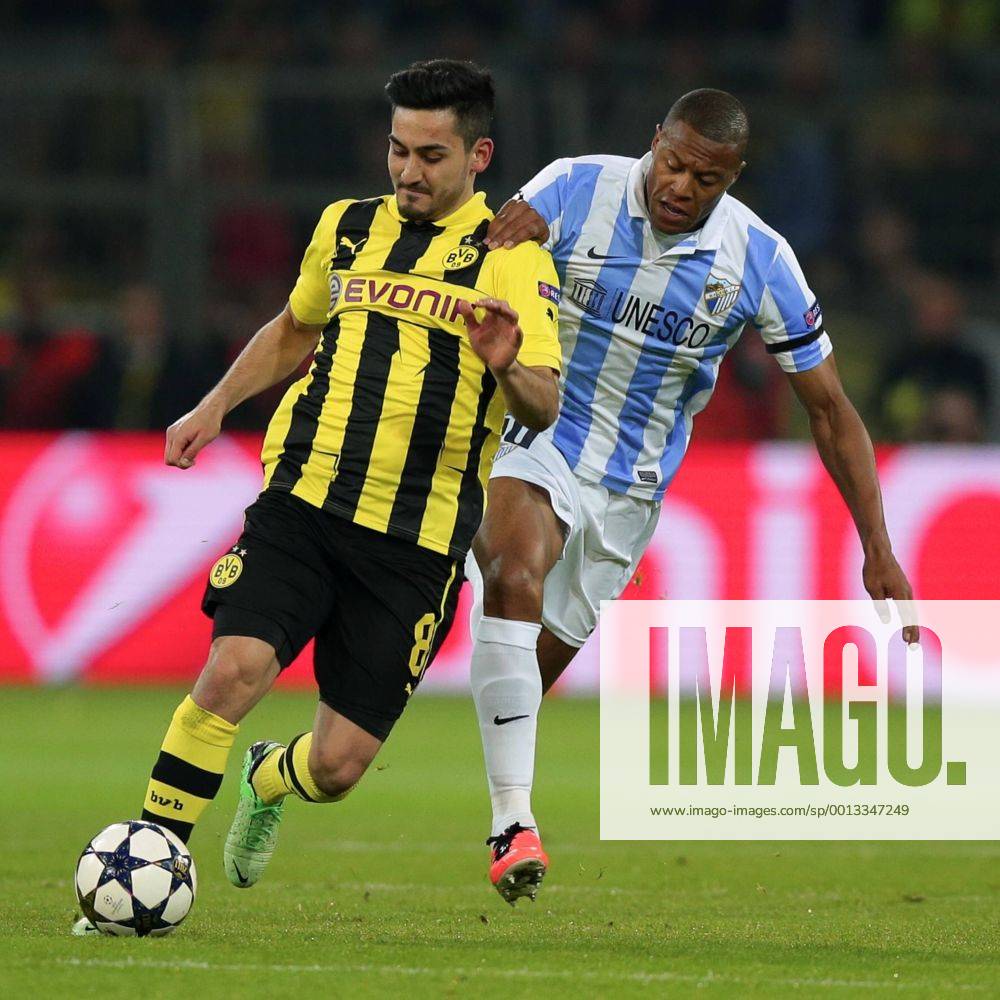 Ilkay GÜNDOGAN (Borussia Dortmund - BVB - 8) - Julio BAPTISTA, Julio CESAR BAPTISTA (FC Malaga - 10) EP_Schmit