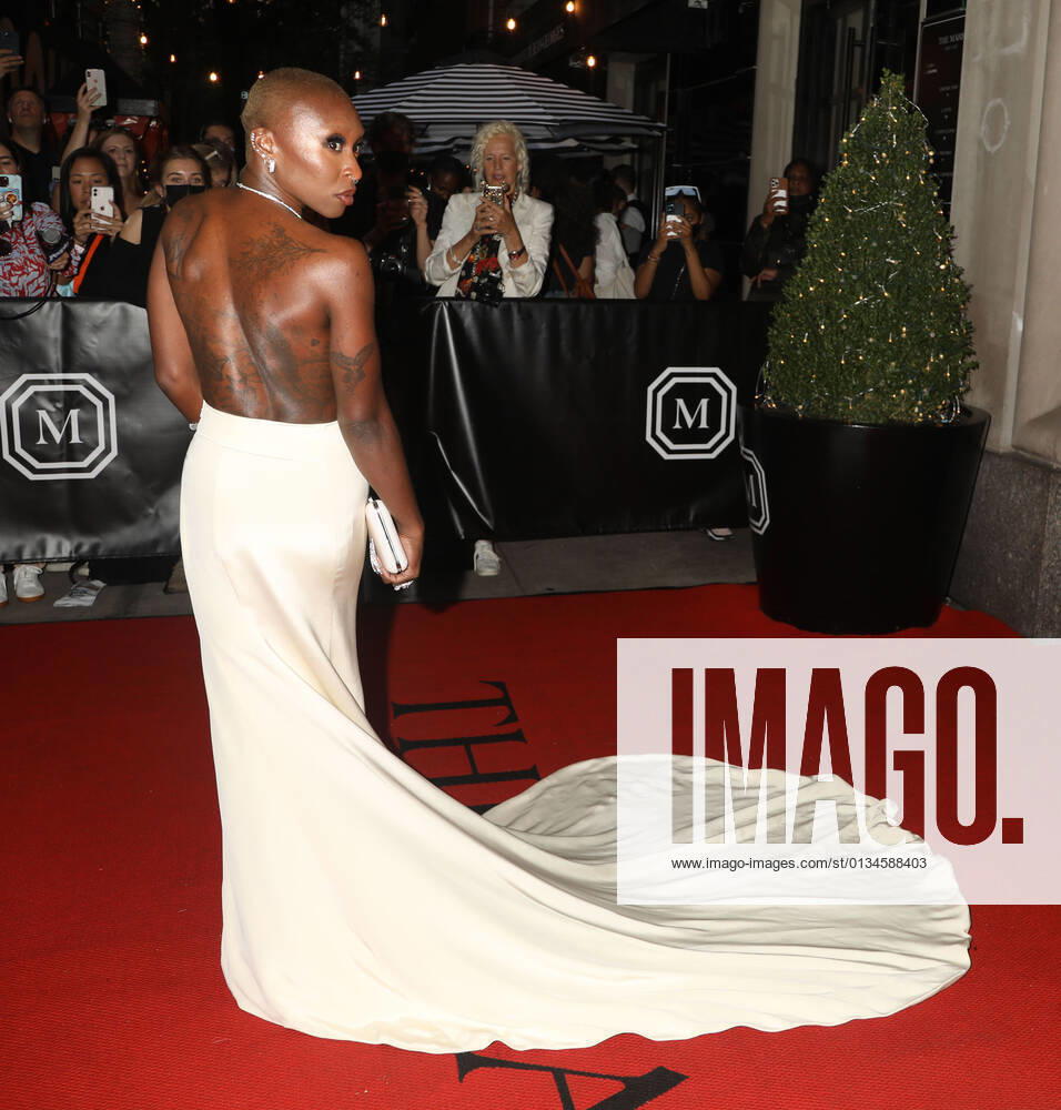 Actress CYNTHIA ERIVO attends the 2021 VIP Met Gala departures held at The Mark Hotel. New York USA - ZUMAk03_ 20210913_zaf_k03_243
