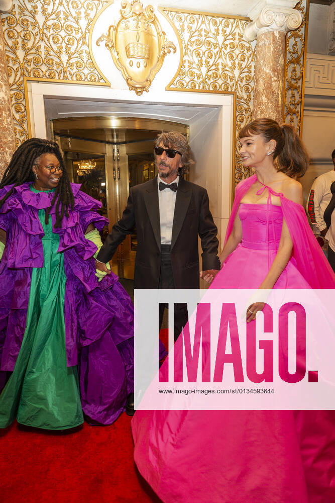 Met Gala 2021 departures from The Pierre hotel Whoopi Goldberg, Pierpaolo Piccioli, Carey Mulligan depart The Pierre Hotel for Met Gala Celebrating In America: A Lexicon Of Fashion. New York New York United States