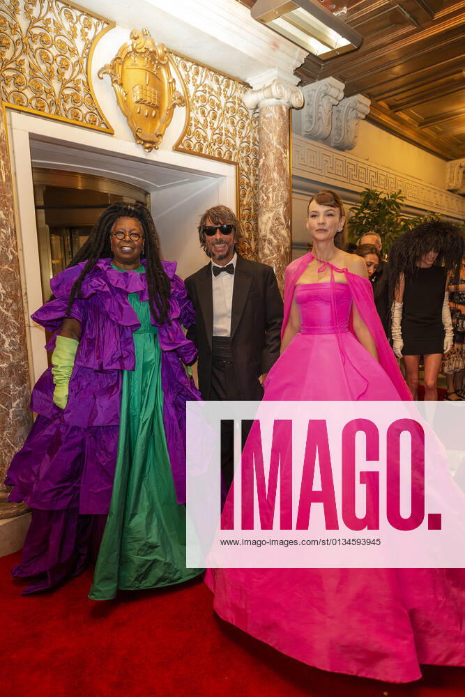 Met Gala 2021 departures from The Pierre hotel Whoopi Goldberg, Pierpaolo Piccioli, Carey Mulligan depart The Pierre Hotel for Met Gala Celebrating In America: A Lexicon Of Fashion. New York New York United States
