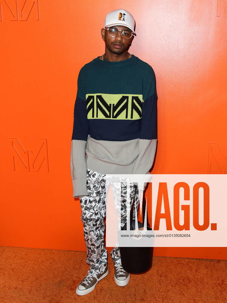 MARCELL VON BERLIN Spring Summer 2021 Runway Fashion Show - Arrivals BEVERLY HILLS, LOS ANGELES, CALIFORNIA, USA - SEPTEMBER 16: Rapper Guapdad 4000 (Akeem Ali Douglas Hayes) arrives at the MARCELL VON BERLIN Spring Summer 2021 Runway Fashion Show held at the Sheats Goldstein Residence on September 16, 2021 in Beverly Hills, Los Angeles, California, United States. Beverly Hills California United States collin-marcellv210916_npTh3