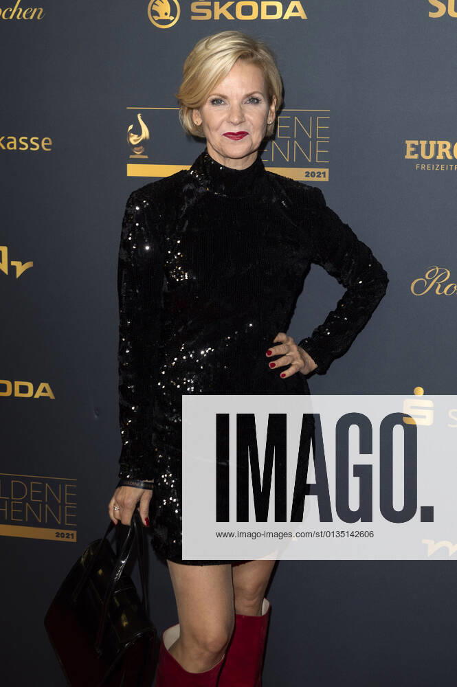 Andrea Kathrin Loewig bei der 27. Verleihung der Goldenen Henne 2021 in der Kongresshalle am Zoo. Leipzig