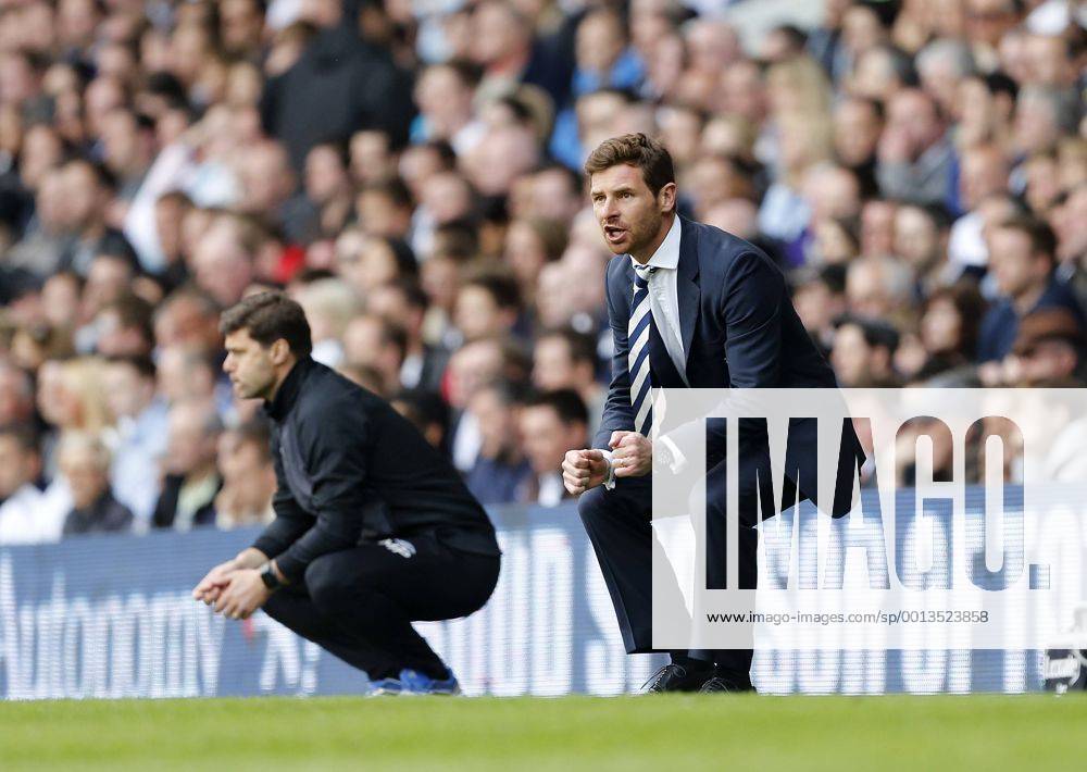 Tottenham s Andre Villas-Boas in action..- Barclays Premier League - Tottenham vs Southampton - White Hart Lane - London - 4th May 2013 - Pic David Klein Sportimage .
