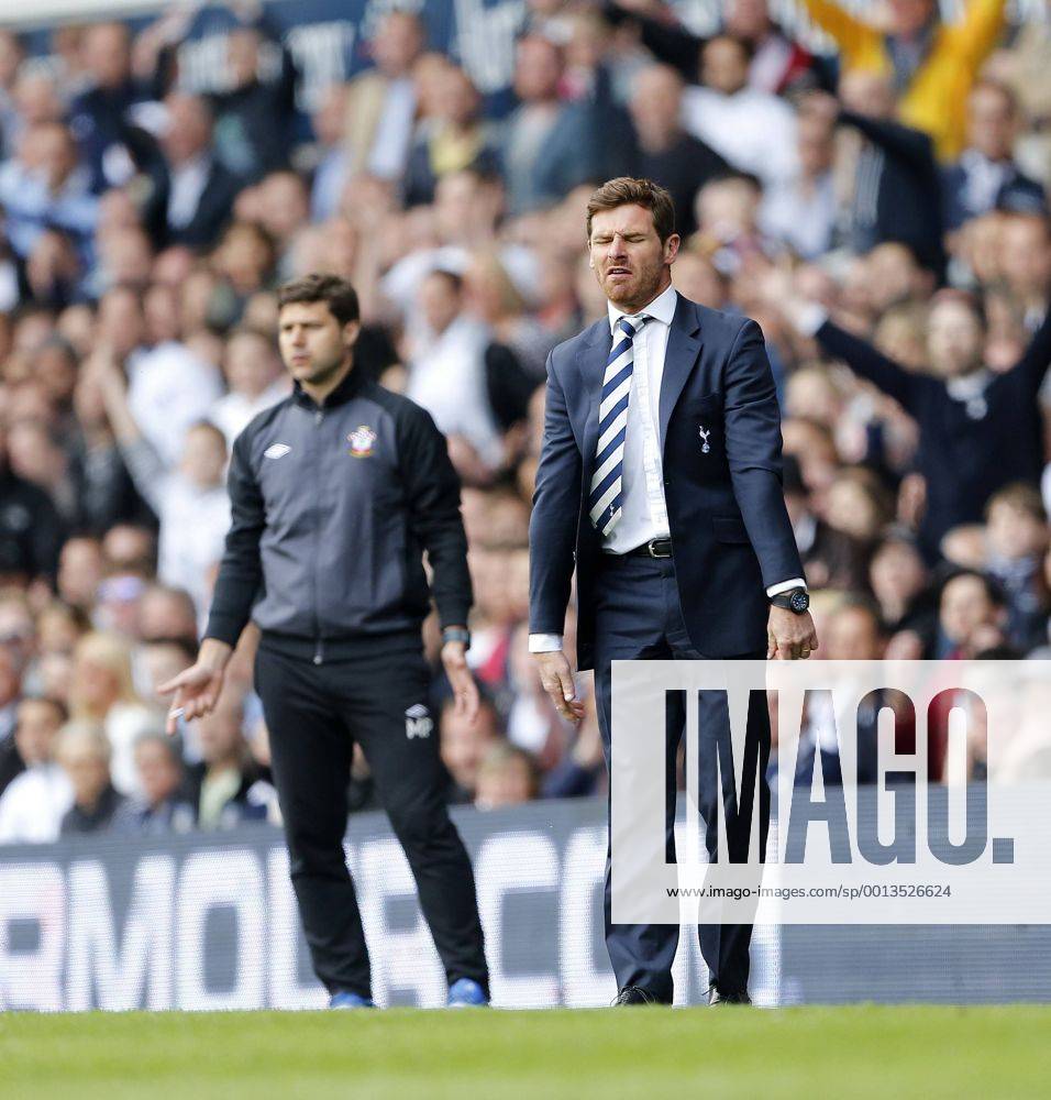 Tottenham s Andre Villas-Boas in action..- Barclays Premier League - Tottenham vs Southampton - White Hart Lane - London - 4th May 2013 - Pic David Klein Sportimage .