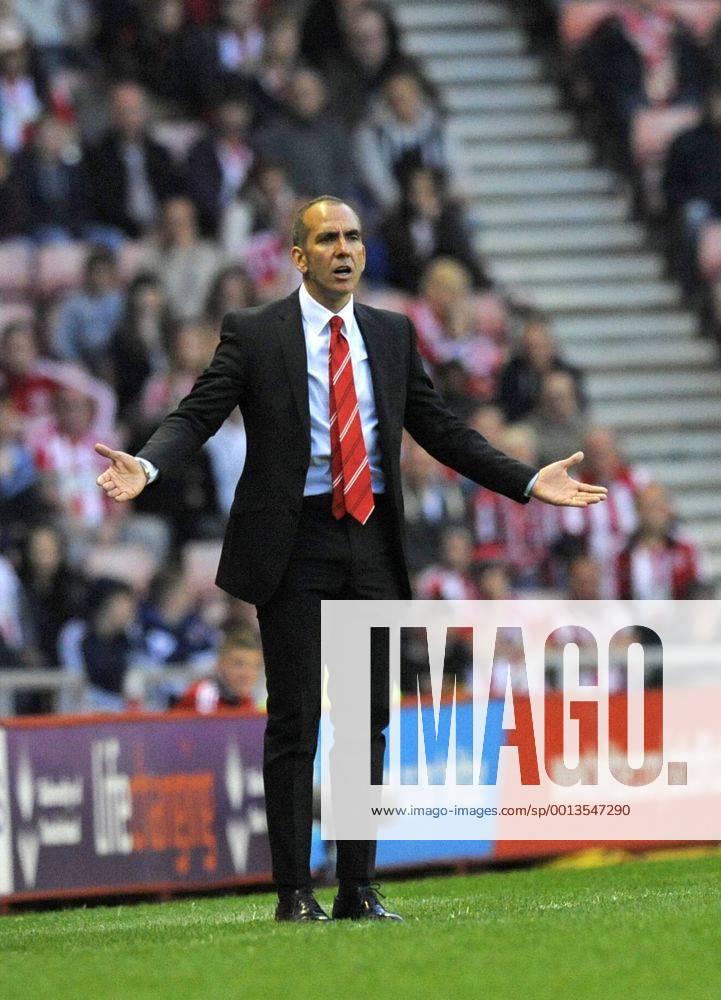 Sunderland manager Paolo Di Canio - Barclays Premier League - AFC Sunderland vs Stoke City - Stadium of Light - Sunderland - 06 05 13 - .