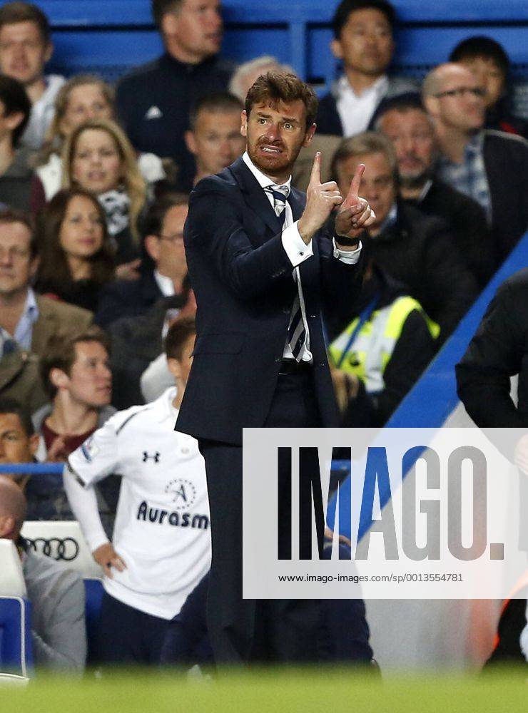 Tottenham s Andre Villas-Boas in action..- Barclays Premier League - Chelsea vs Tottenham - Stamford Bridge - London - 8th May 2013 - Pic David Klein Sportimage .