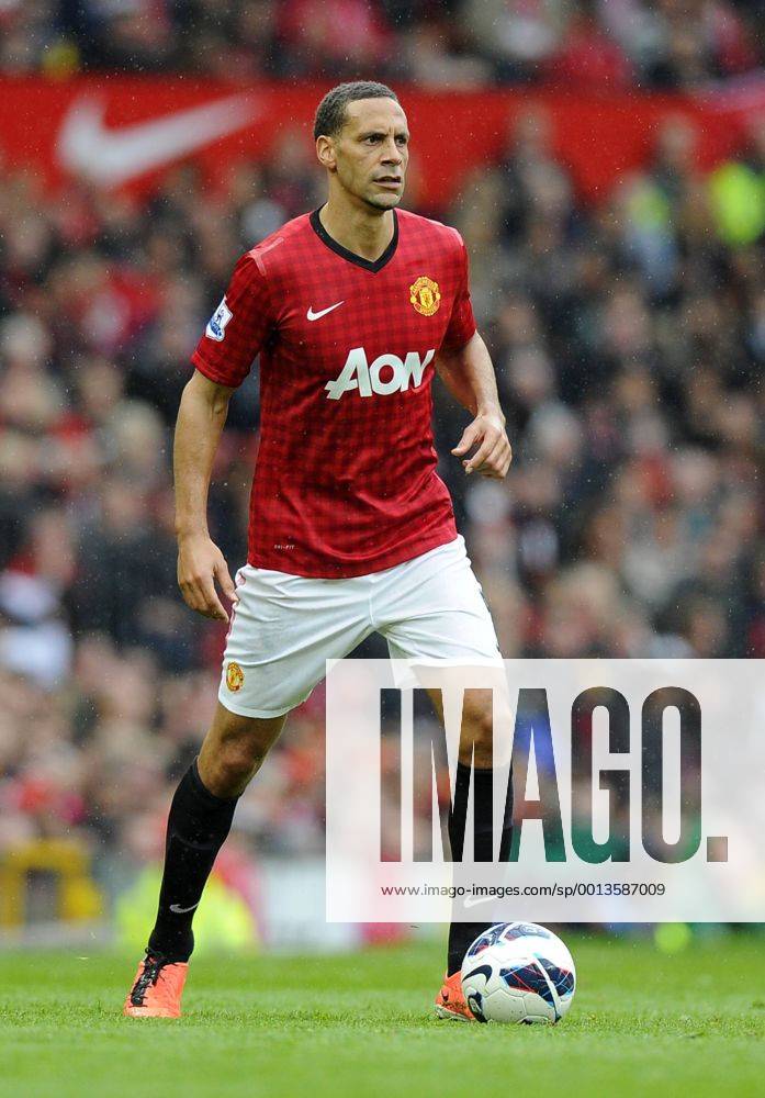 Rio Ferdinand of Manchester United - Barclays Premier League - Manchester United (ManU) - Old Trafford Stadium - Manchester - England - 12 05 13 - .