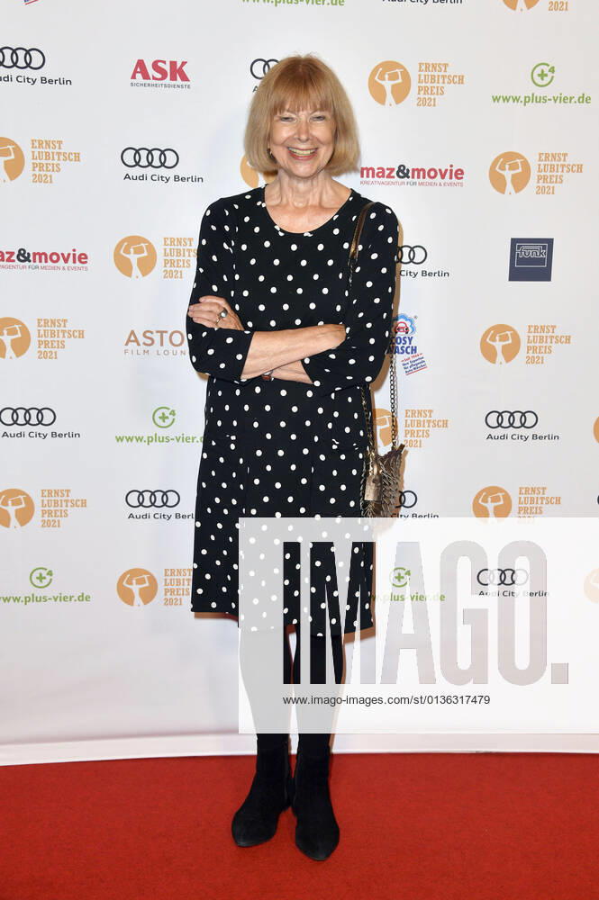 Ursela Monn bei der 63. Verleihung vom Ernst-Lubitsch-Preis 2021 in der Astor Film Lounge. Berlin