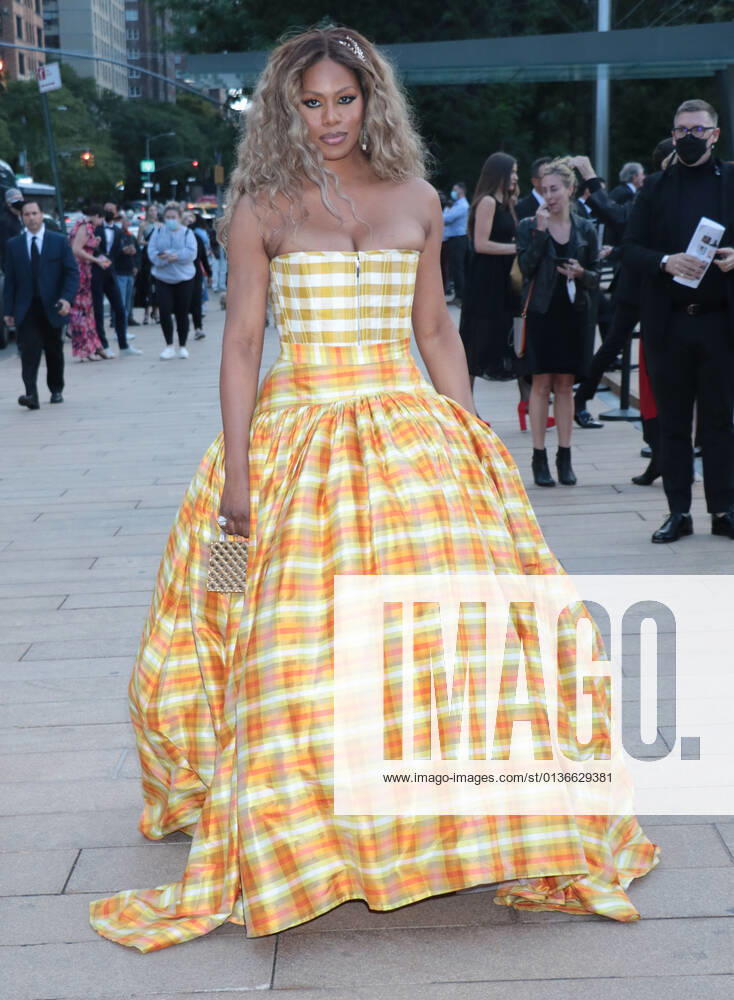 NEW YORK, NY - SEPTEMBER 30: Laverne Cox at the New York City Ballet s 2021 Fall Fashion Gala at Lincoln Center Plaza in New York September 30, 2021