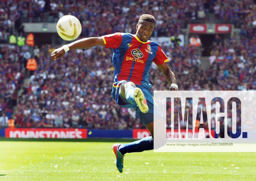Football : Championship play-off final Crystal Palace v Watford Wembley Wilfried Zaha - Crystal Palace