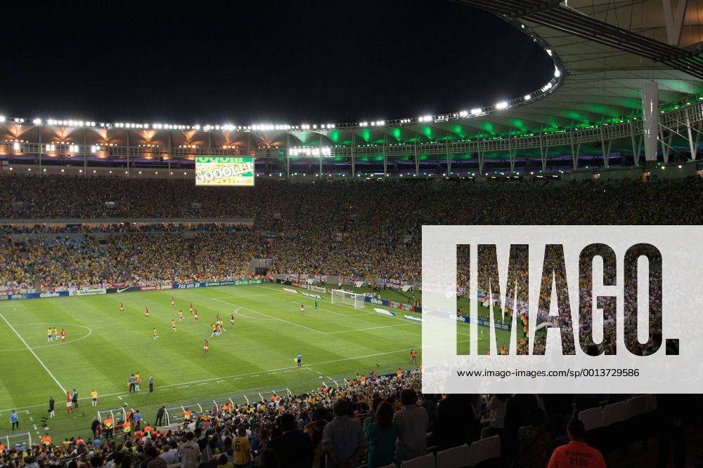 Football - International Friendly - Brazil A general view of action at the Maracana Stadium, Rio de Janeiro
