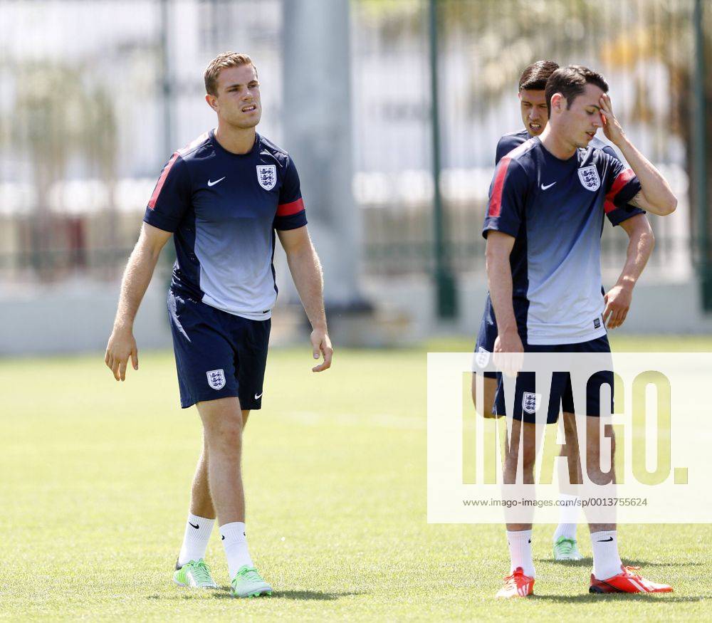 England s Jordan Henderson during training - England Training session - UEFA U21 Championship 2013 - Netanya Training Ground - Netanya - Israel - 07 06 2013 - Pic David Klein Sportimage .