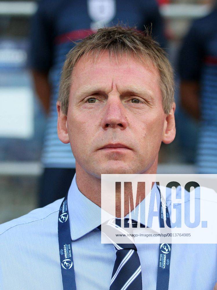 England s Stuart Pearce looks on - England U21 vs Norway U21 - UEFA U21 Championship 2013 - Ha Moshava Stadium - Petah Tikva - Israel - 08 06 2013 - Pic David Klein Sportimage .