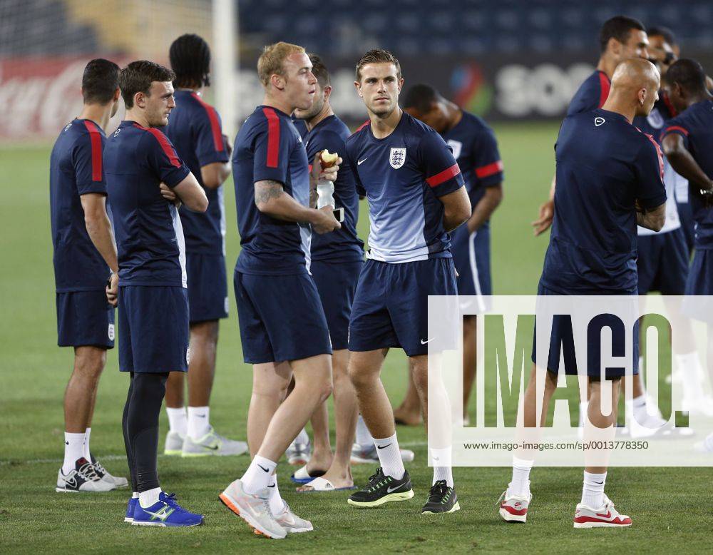 England s Jordan Henderson during their walk around the Teddy Stadium England U21 Training - UEFA U21 Championship 2013 - Teddy Stadium - Jerusalem - Israel - 10 06 2013 - Pic David Klein Sportimage .