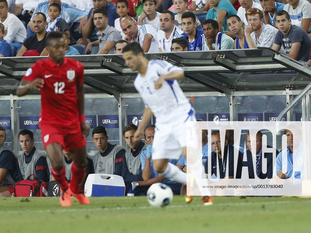 England s Stuart Pearce looks on - Israel U21 vs England U21 - UEFA U21 Championship 2013 - Teddy Stadium - Jerusalem - Israel - 11 06 2013 - Pic David Klein Sportimage .