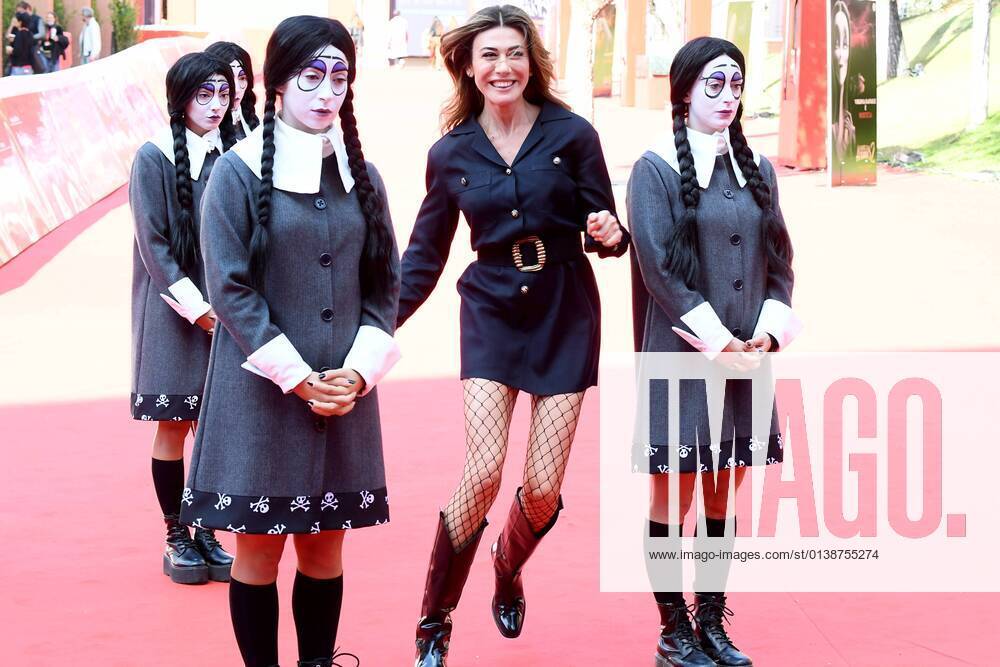 Rome Cinema Fest 2021, Rome Film Fest, Red Carpet of the film The Addams Family 2 . In the photo: Virginia Raffaele