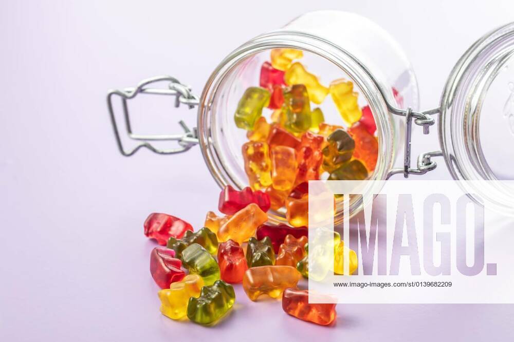 Gummy bears, jelly candy. Colorful bonbons., 14.10.2020,
