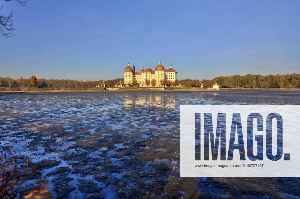 Das Schloss Moritzburg. Moritzburg