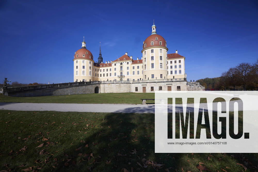 Das Schloss Moritzburg. Moritzburg