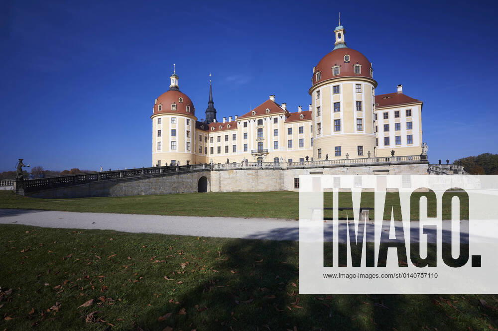 Das Schloss Moritzburg. Moritzburg
