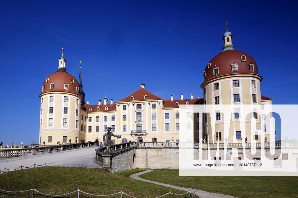 Das Schloss Moritzburg. Moritzburg