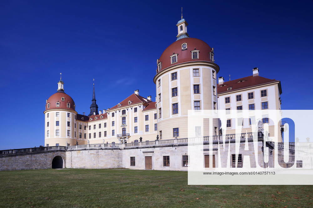 Das Schloss Moritzburg. Moritzburg