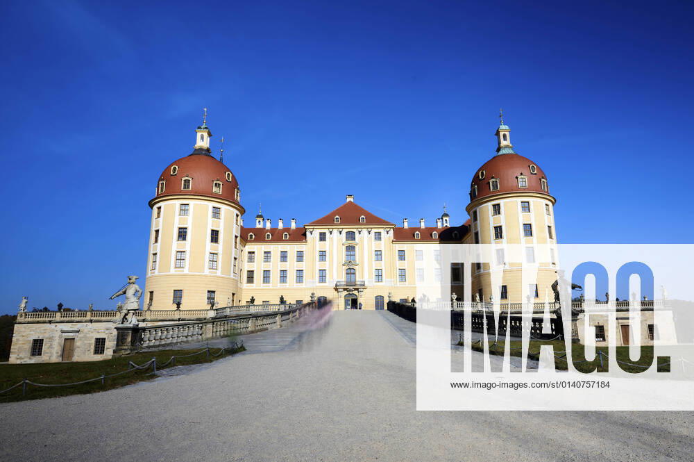 Das Schloss Moritzburg. Moritzburg