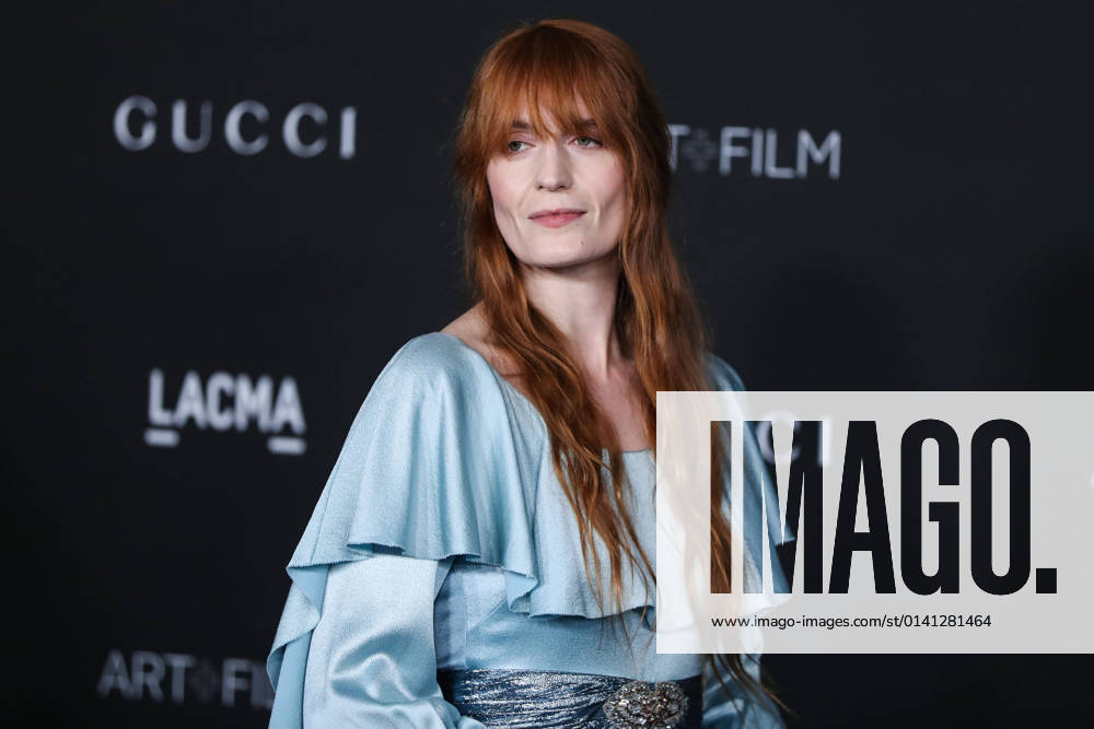 10th Annual LACMA Art + Film Gala 2021 Singer Florence Welch wearing a dress by Gucci arrives at the 10th Annual LACMA Art + Film Gala 2021 held at the Los Angeles County Museum of Art on November 6, 2021 in Los Angeles, California, United States. Los Angeles California United States