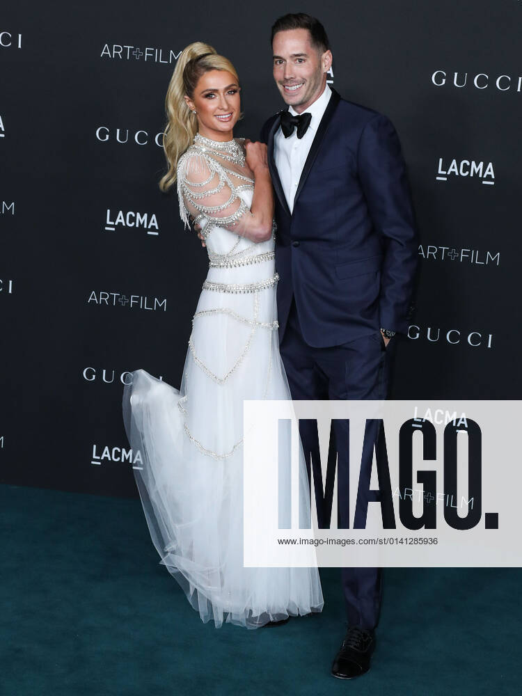 10th Annual LACMA Art + Film Gala 2021 Paris Hilton and fiancÃ Carter Reum arrive at the 10th Annual LACMA Art + Film Gala 2021 held at the Los Angeles County Museum of Art on November 6, 2021 in Los Angeles, California, United States. Los Angeles California United States