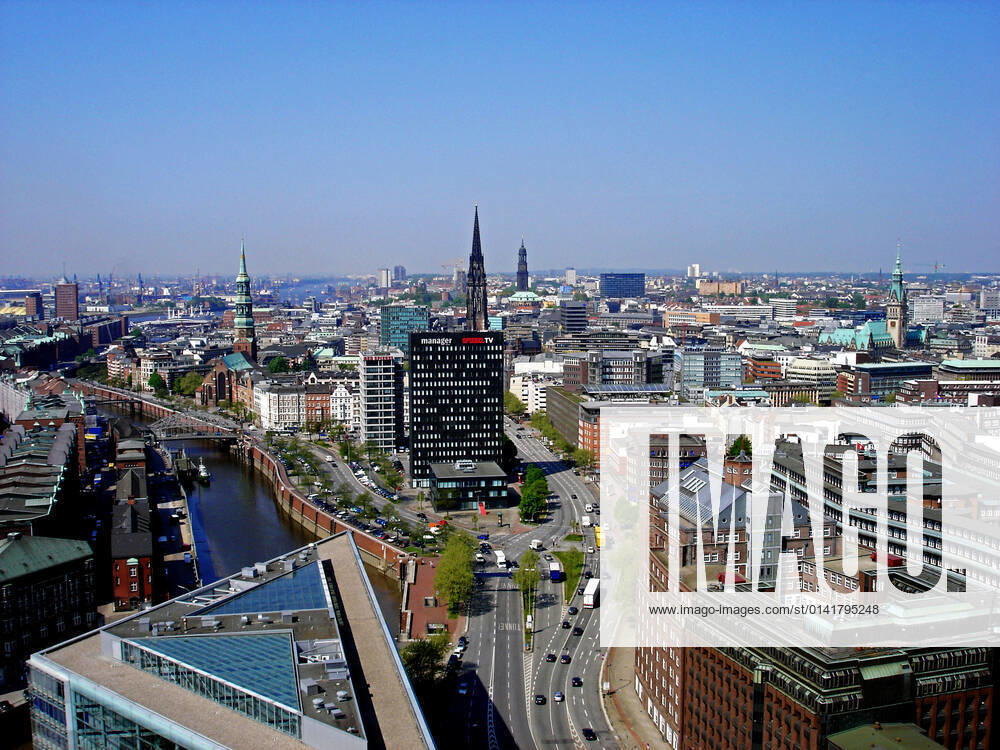Deutschland, Hamburg, City, Luftaufnahme McPWAL