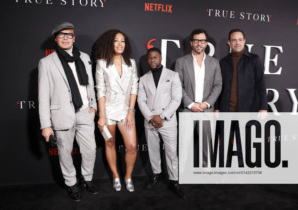 Billy Zane, Tawny Newsome, Kevin Hart, Eric Newman and Paul Adelstein arrive on the red carpet the Netflix s True Story New York Screening at the Whitby Hotel on Thursday, November 18, 2021 in New York City. NYP20211118119 JohnxAngelillo