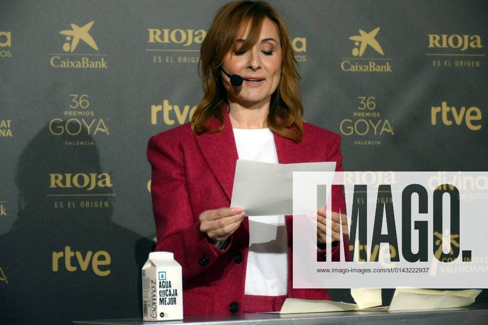Actress Nathalie Poza at photocall for the 36th Goya Awards finalist nominations ceremony in Madrid on Monday, 29 November 2021 Cordon Press