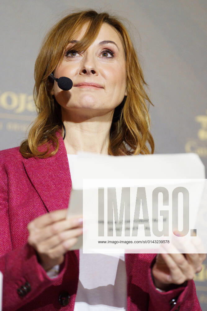 Natalie Poza attends the reading of nominees from the 36th Goya Awards in Madrid. Madrid Spain - ZUMAs197 20211129_zaa_s197_004