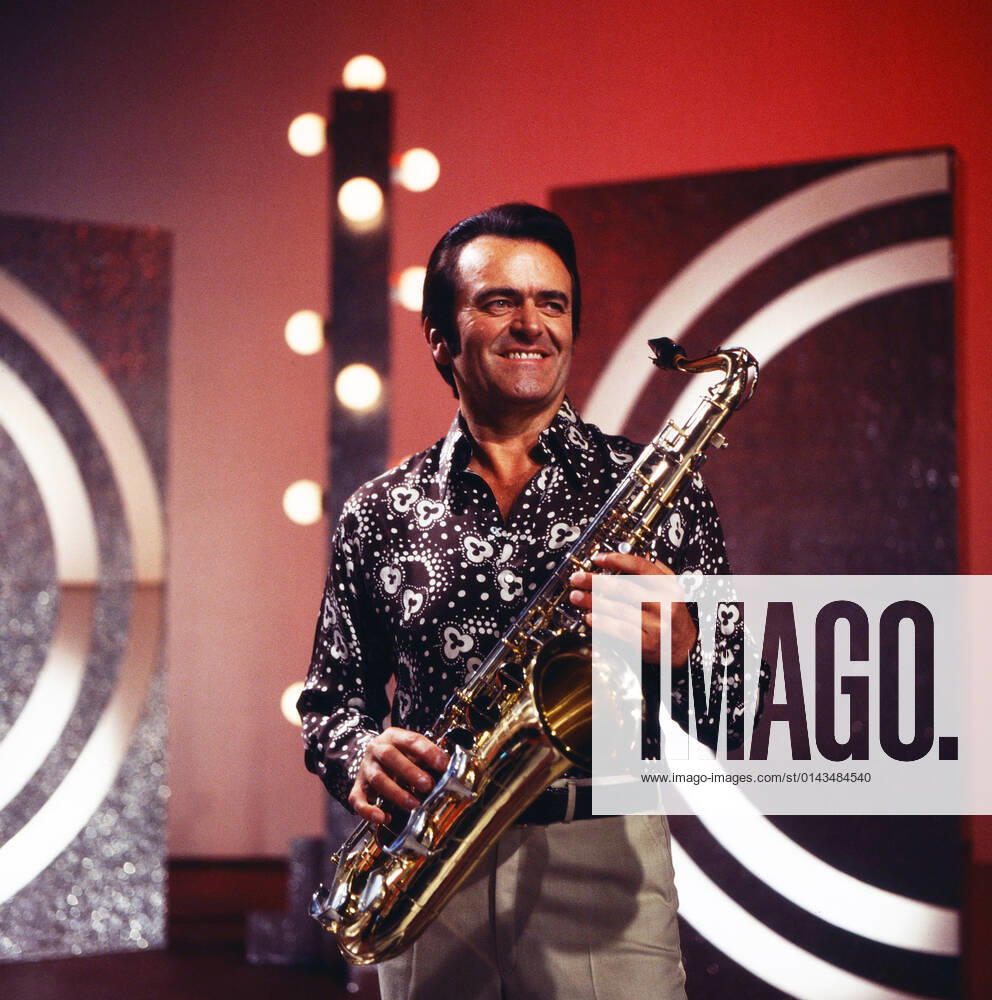 Max Greger Max Greger, deutscher Saxophonist, Big-Band-Leader und Jazz-Musiker, Deutschland 1979. German saxophinist, Big Band Leader and jazz musician Max Greger, Germany 1979., Deutschland
