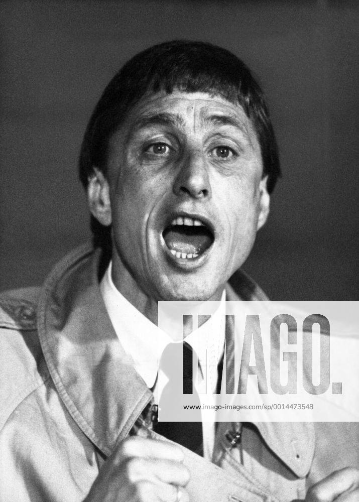 Trainer Johan Cruyff (Ajax Amsterdam)